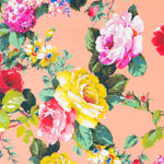 Flamenco Blume Bedruckte Baumwolle Salmón - Ribes y Casals