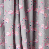 Baumwolle Flamingos Grau - Ribes y Casals