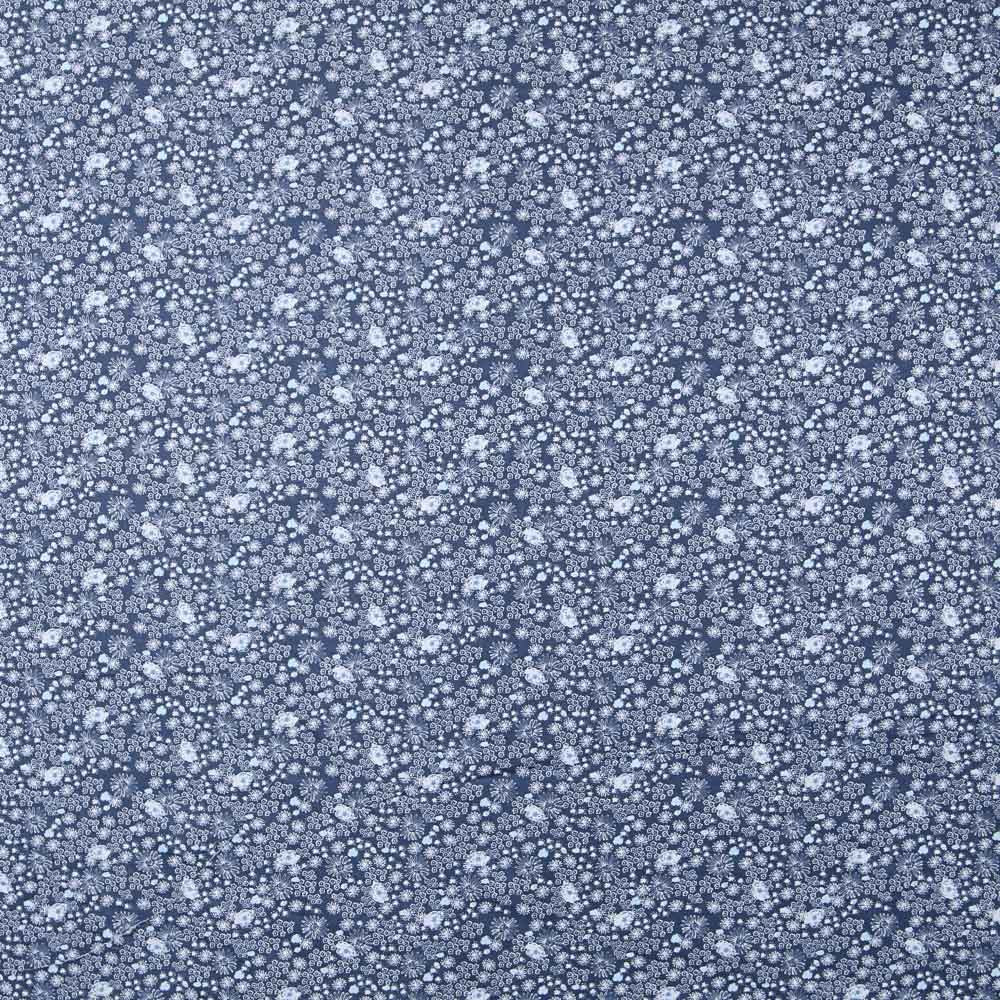 Cotton Floral Patch Blau - Ribes y Casals