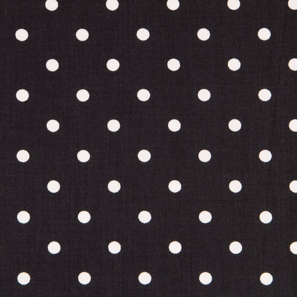 Baumwolle Lunar Spandex Schwarz - Ribes y Casals