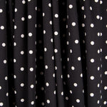 Baumwolle Lunar Spandex Schwarz - Ribes y Casals
