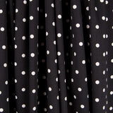 Baumwolle Lunar Spandex Schwarz - Ribes y Casals