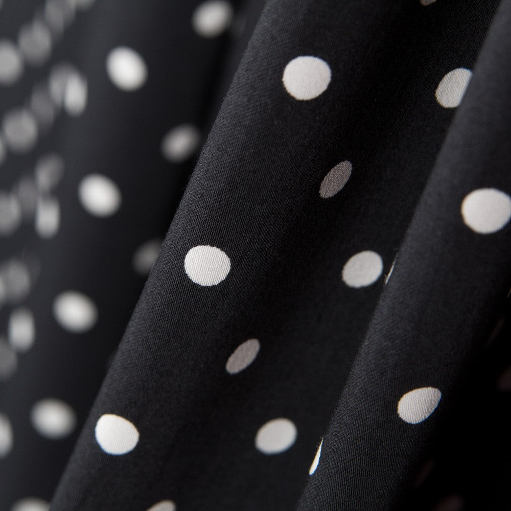 Baumwolle Lunar Spandex Schwarz - Ribes y Casals