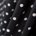 Baumwolle Lunar Spandex Schwarz - Ribes y Casals