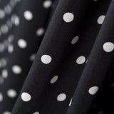 Baumwolle Lunar Spandex Schwarz - Ribes y Casals
