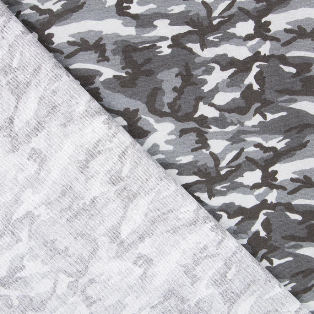 Military Cotton Mini Grau - Ribes y Casals