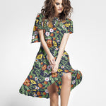 Baumwolle Moda Botanic Navy - Ribes y Casals