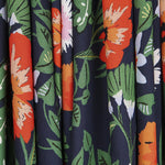 Baumwolle Moda Botanic Navy - Ribes y Casals