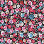 Cotton Moda Floral Fuchsia - Ribes y Casals