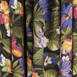 Cotton Moda Hibiskus Schwarz - Ribes y Casals