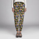 Cotton Moda Hibiskus Schwarz - Ribes y Casals