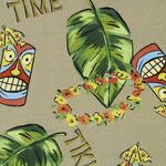 Baumwolle Moda Tiki Grün - Ribes y Casals