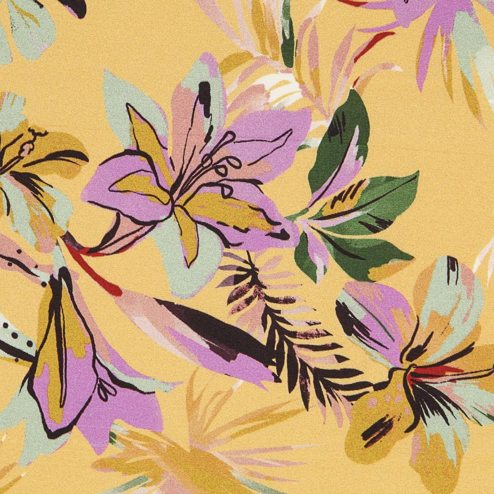 Cotton Moda Tropical Baumwolle Doré - Ribes y Casals