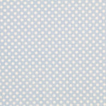 Rustikale Baumwolle Polka Dots Blau 5mm - Ribes y Casals