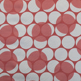 Baumwolle-Elasthan Polka Dot Koralle - Ribes y Casals
