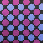 Baumwolle Elasthan Polka Dot Flieder - Ribes y Casals