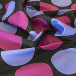 Baumwolle Elasthan Polka Dot Flieder - Ribes y Casals