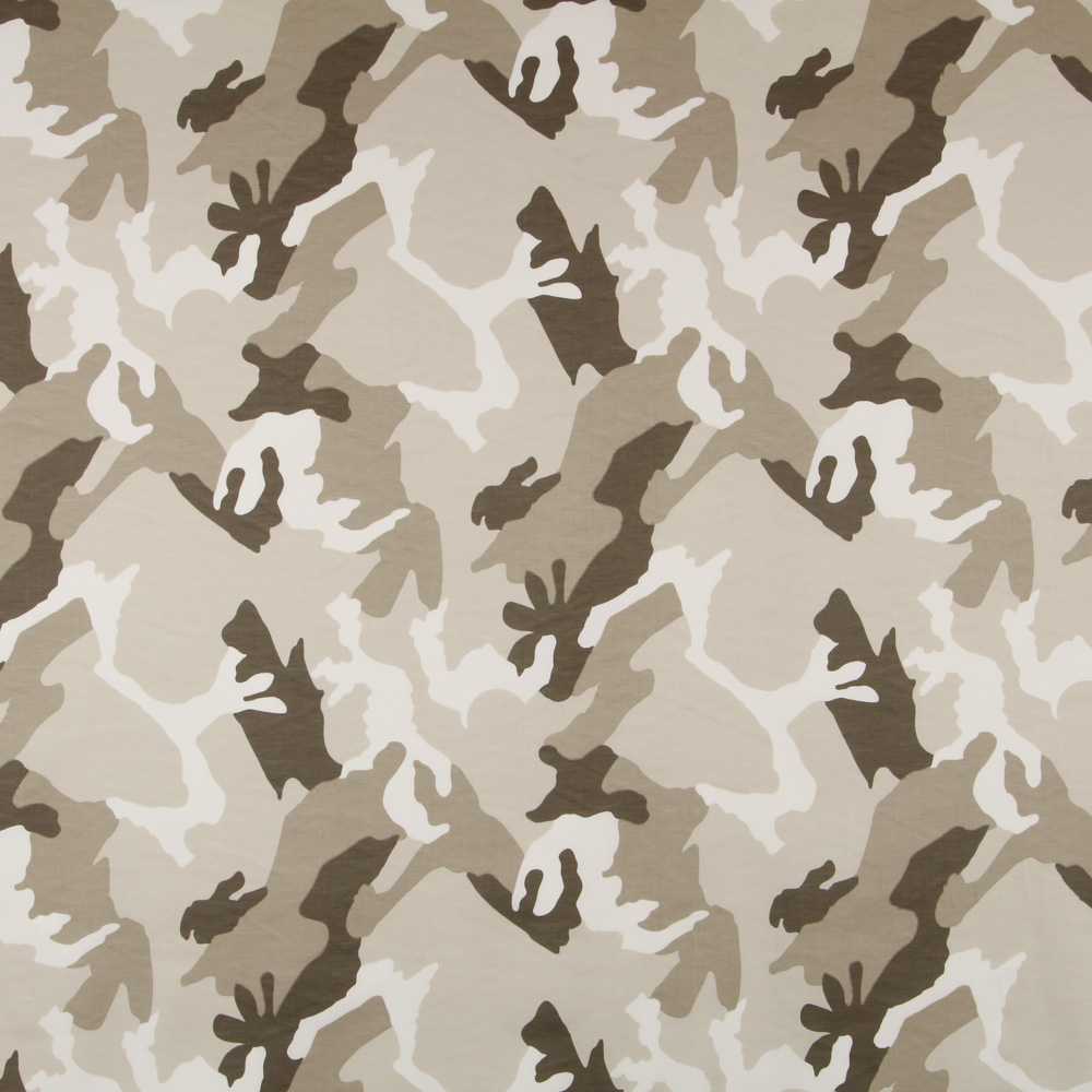 Baumwolle-Elasthan Militär Beige - Ribes y Casals