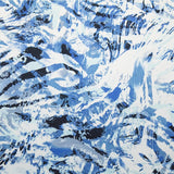 Baumwolle Elasthan Blaue Striche - Ribes y Casals