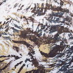 Baumwolle Elasthan Striche Braun - Ribes y Casals