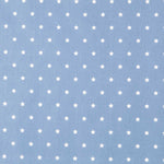 Baumwolle Sterne Weiß Blau 1cm - Ribes y Casals