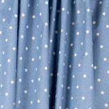 Baumwolle Sterne Weiß Blau 1cm - Ribes y Casals
