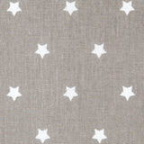 Baumwolle Sterne Weiß Beige 1cm - Ribes y Casals