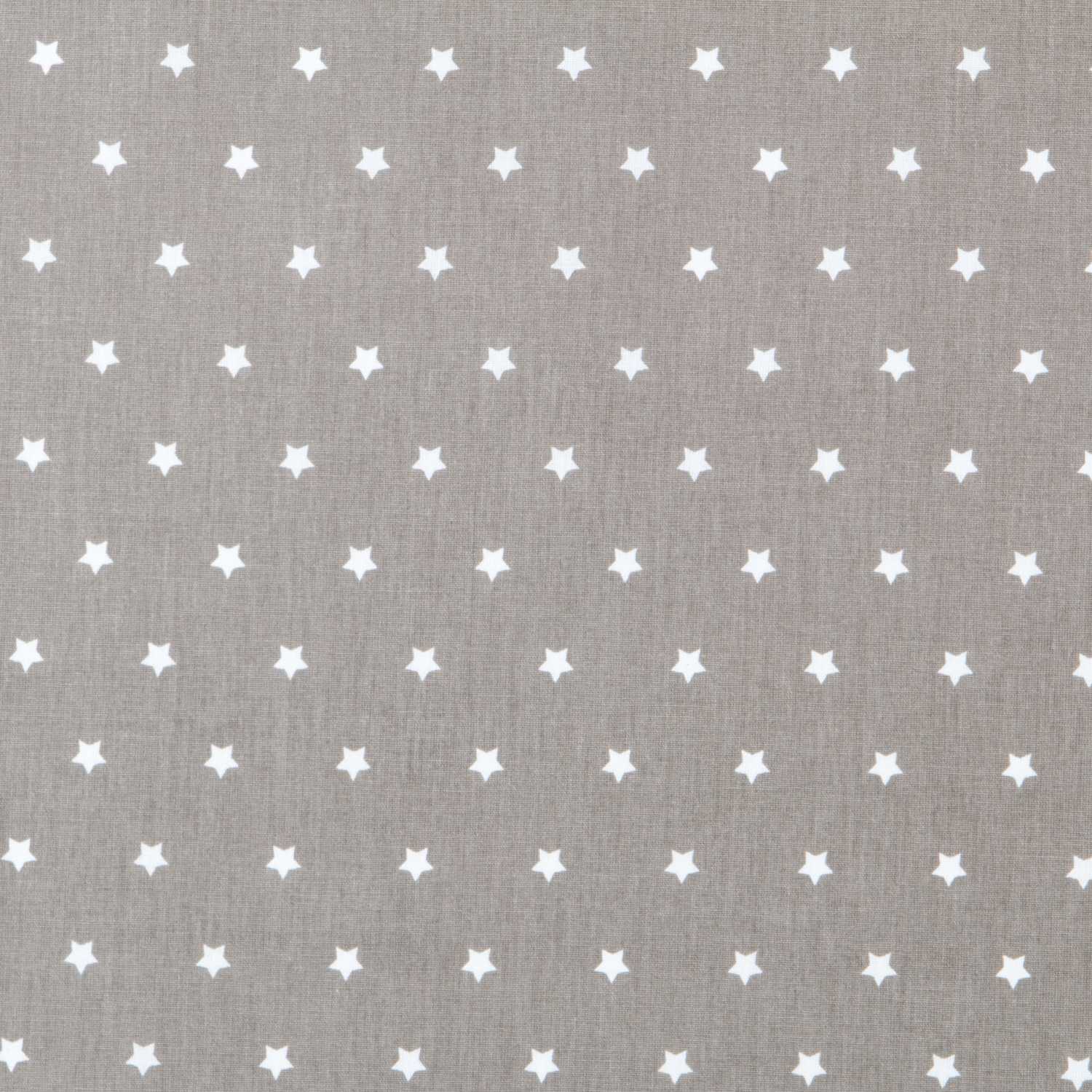 Baumwolle Sterne Weiß Beige 1cm - Ribes y Casals
