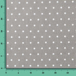 Baumwolle Sterne Weiß Beige 1cm - Ribes y Casals