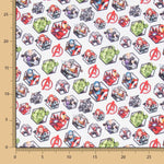 Avengers Sechsecke aus Baumwolle - Ribes y Casals