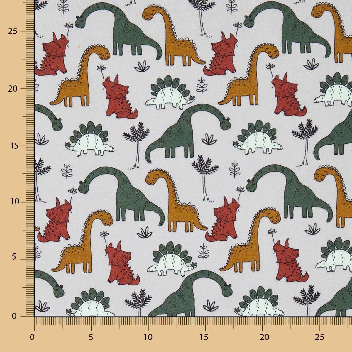 Gestrickter Plüsch Jurassic Grau Kinder - Ribes y Casals