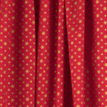 Weihnachten Baumwolle Multi Sterne Rot - Ribes y Casals