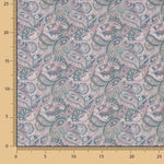 Voile Baumwolle Supima Cachemire Mauve - Ribes y Casals