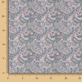 Voile Baumwolle Supima Cachemire Mauve - Ribes y Casals