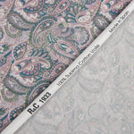 Voile Baumwolle Supima Cachemire Mauve - Ribes y Casals