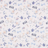Baumwollsticker Beige - Ribes y Casals