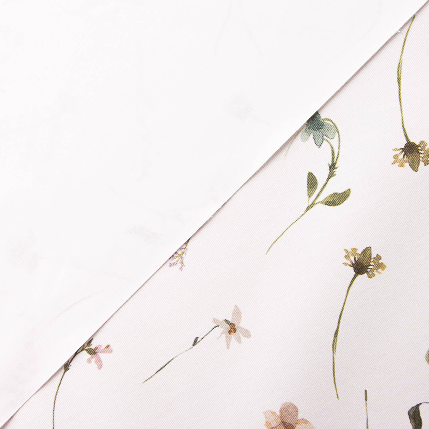 Twill Harz Twill Baumwolle Floral Zart - Ribes y Casals