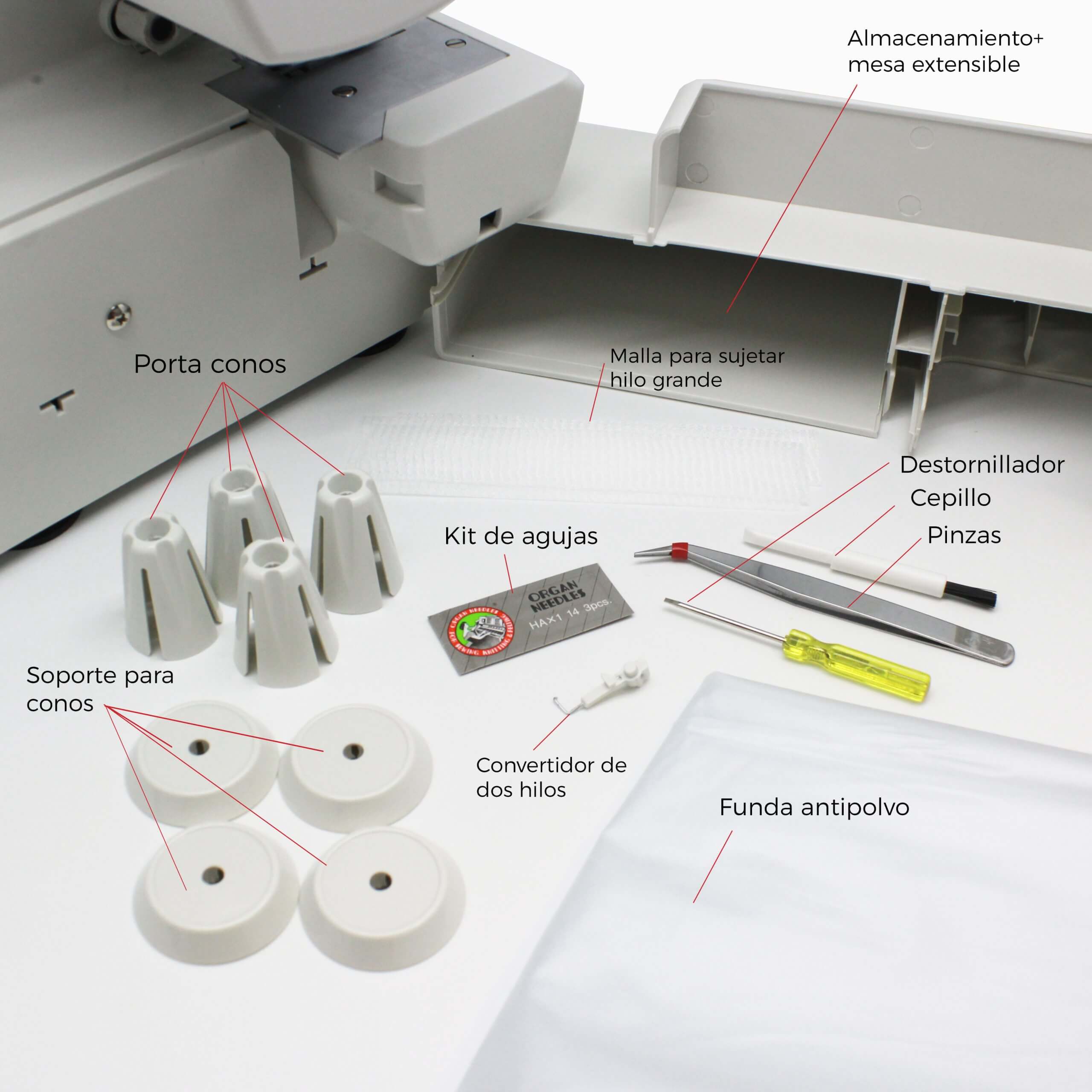 Overlockmaschine Alfa Precise Essence Overlocker Overlocker - Ribes y Casals