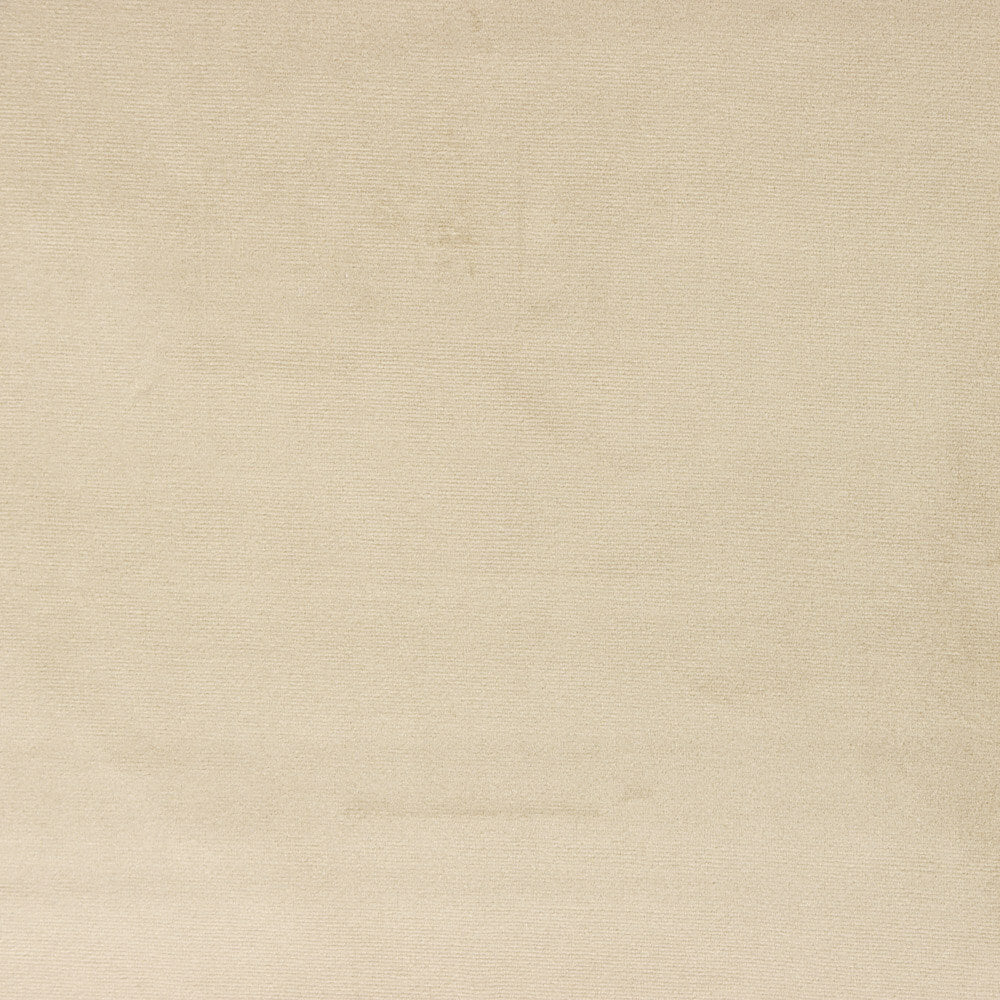 Unifarbener Samtpolster schmutzabweisend Beige - Ribes y Casals