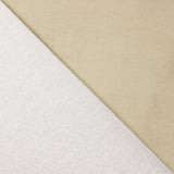 Unifarbener Samtpolster schmutzabweisend Beige - Ribes y Casals