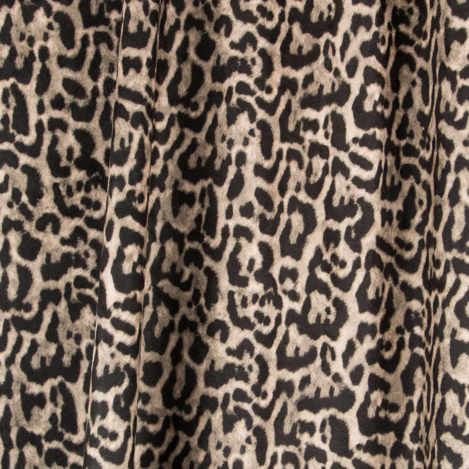 Beige Tierdruck Wildleder - Ribes y Casals