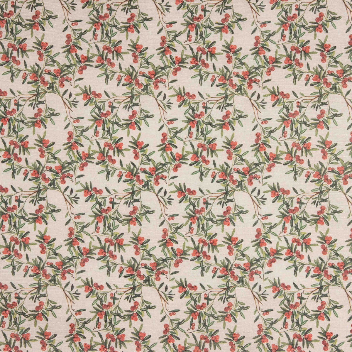Stain Resin Tischdecke Stain Resistant Weihnachten Kränze Rot - Ribes y Casals