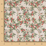 Stain Resin Tischdecke Stain Resistant Weihnachten Kränze Rot - Ribes y Casals