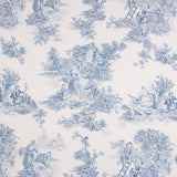 Beize Harz Tischtuch Toile de Jouy Blau - Ribes y Casals