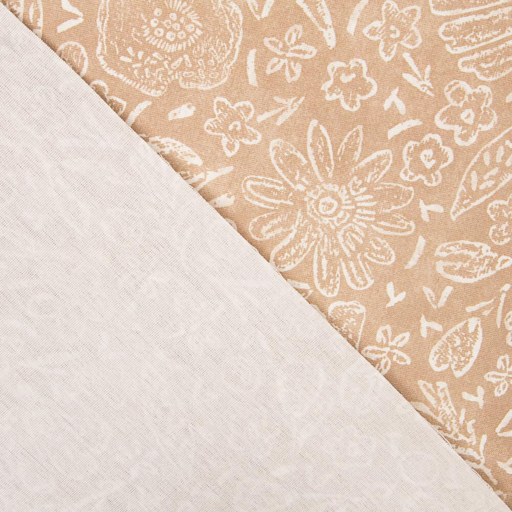 Oberstoff Floral Sand - Ribes y Casals