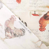 Roosters Stain Resin Tischtuch - Ribes y Casals