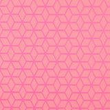 Geometrische schmutzabweisende Tischdecke Fluor Pink - Ribes y Casals