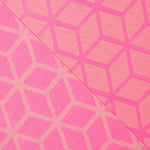 Geometrische schmutzabweisende Tischdecke Fluor Pink - Ribes y Casals
