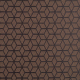 Geometrische schmutzabweisende Tischdecke Braun Choco - Ribes y Casals