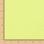 Geometrische schmutzabweisende Tischdecke Fluorgelb - Ribes y Casals